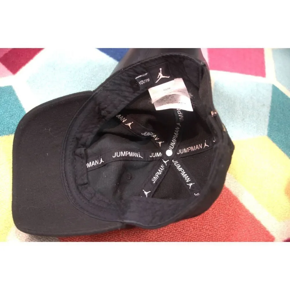 Jordan Hat Cap Snapback Youth Black Adjustable Dad hat Embroidered Basketball Ki